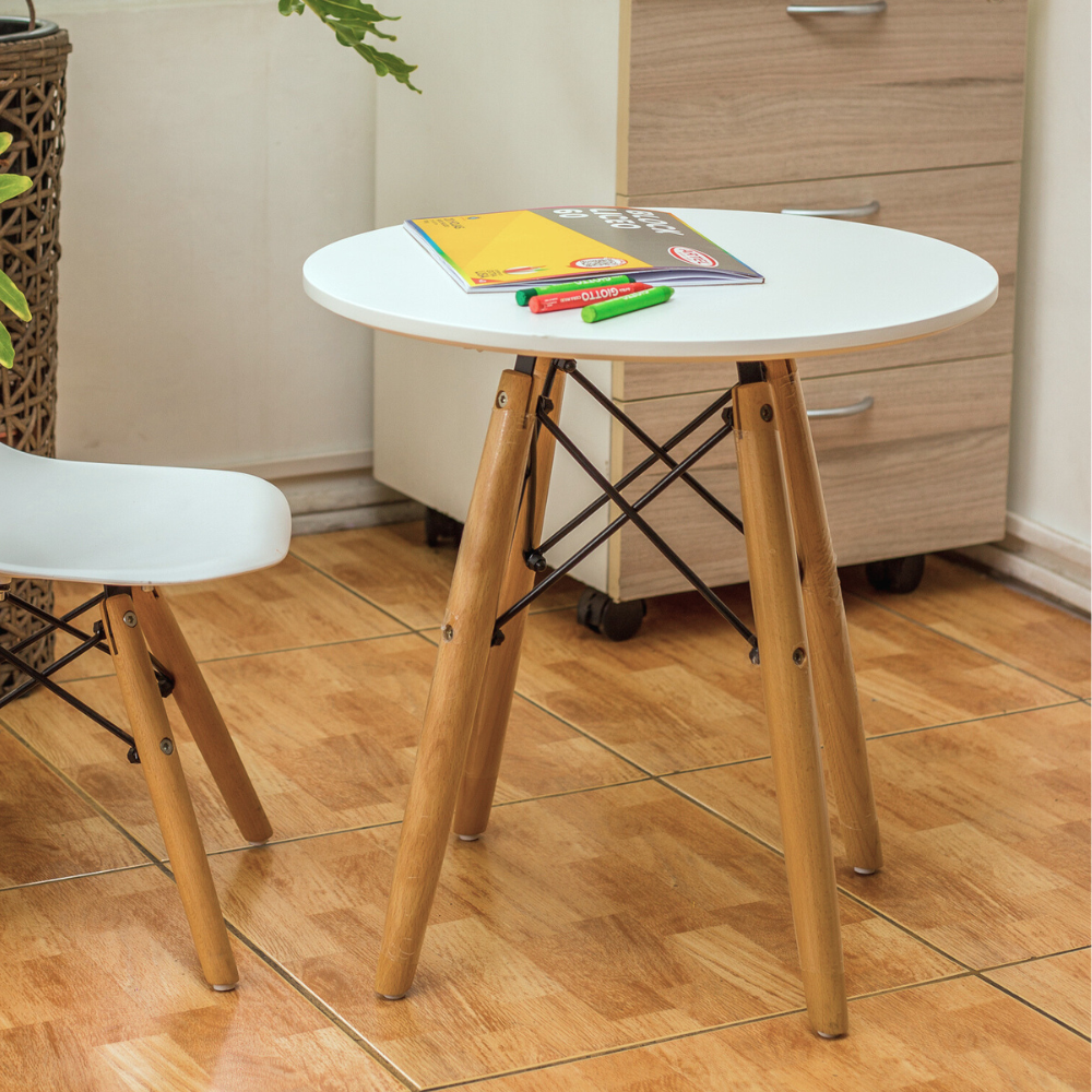 Mesa infantil color blanco