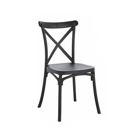 Silla Crossback en polipropileno