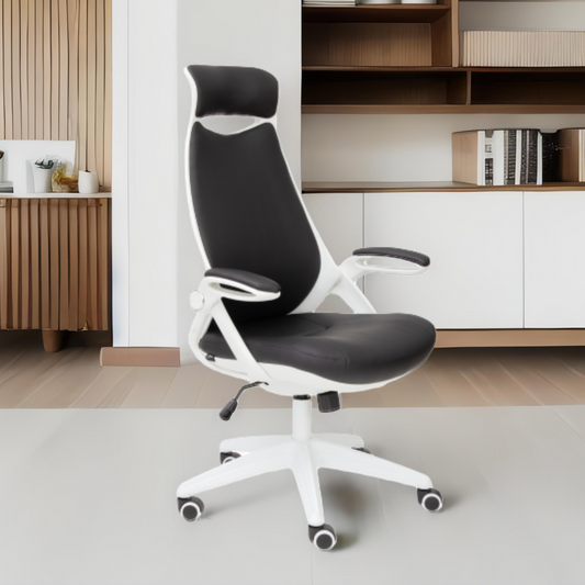 Silla de oficina Versalles cuero ecológico