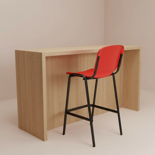 Taburete Iso PP de 75 cm de altura