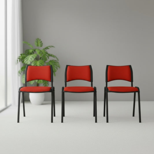 Silla spring tapizada