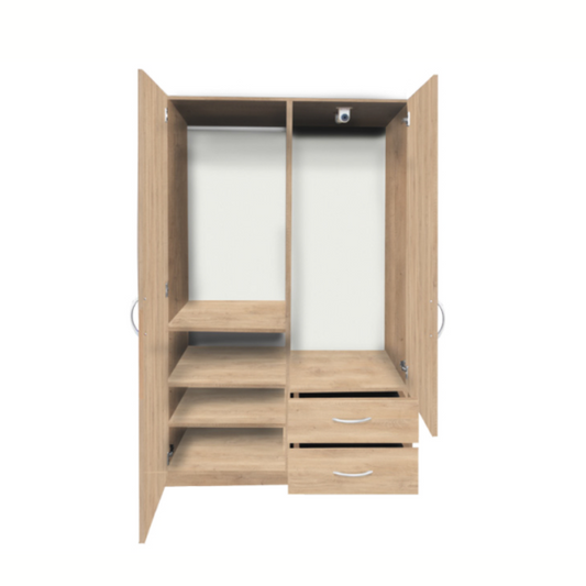 Closet de 120 cms color jerez