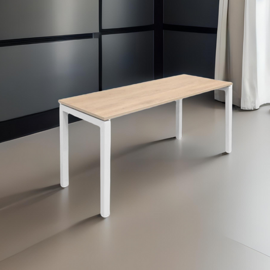 Escritorio con corchete cubierta jerez