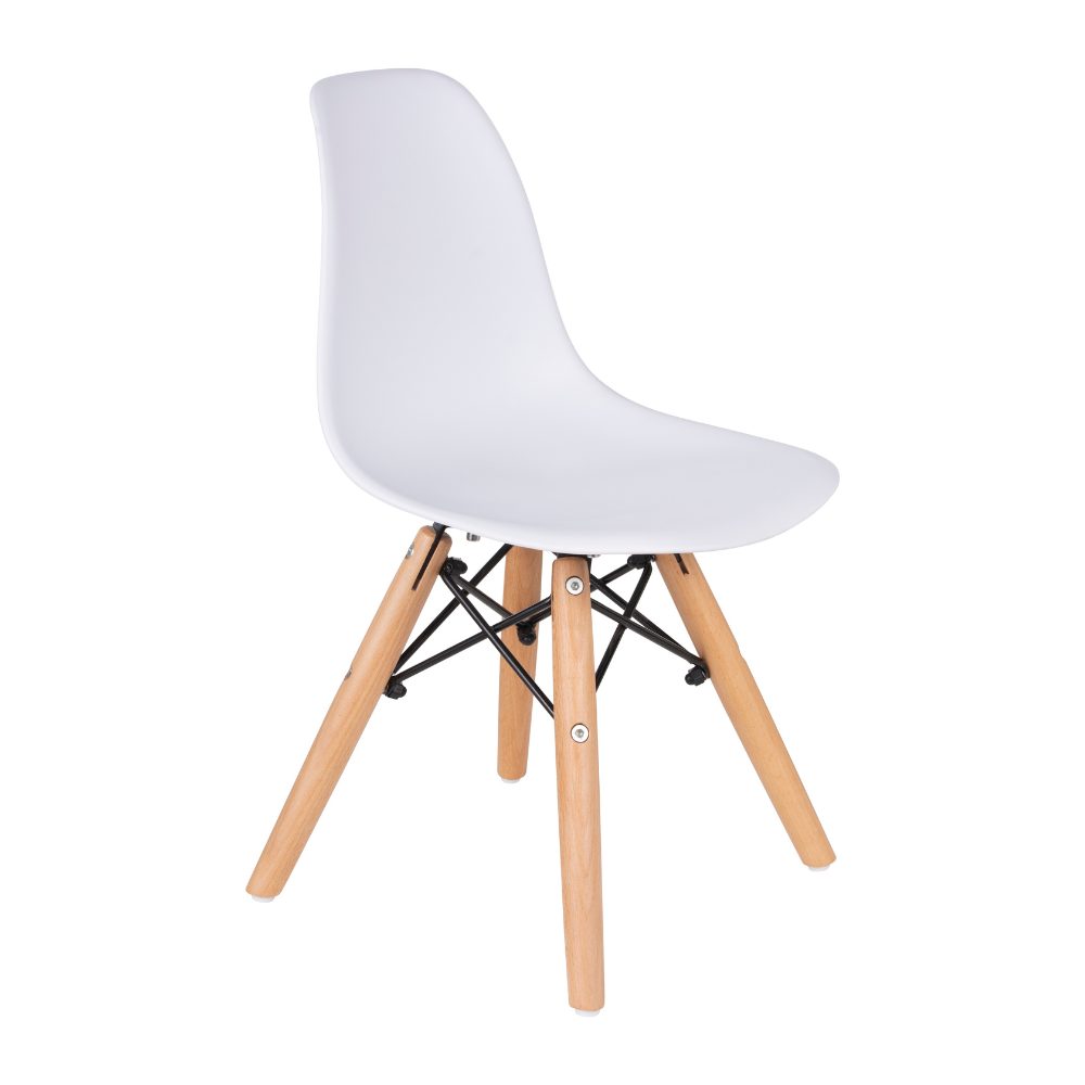 Silla para niños color blanco