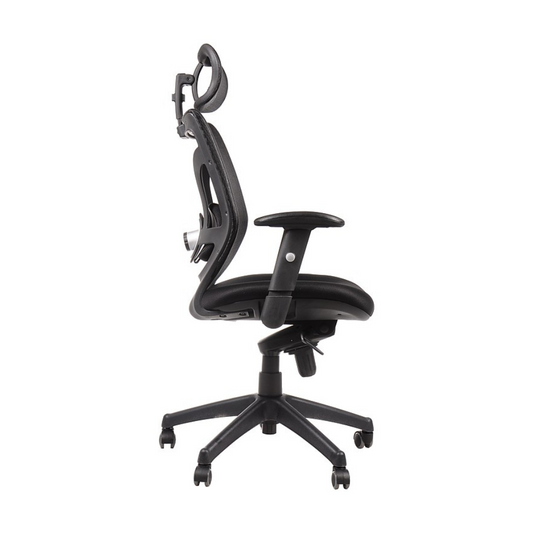 Silla de oficina Look con cabecero