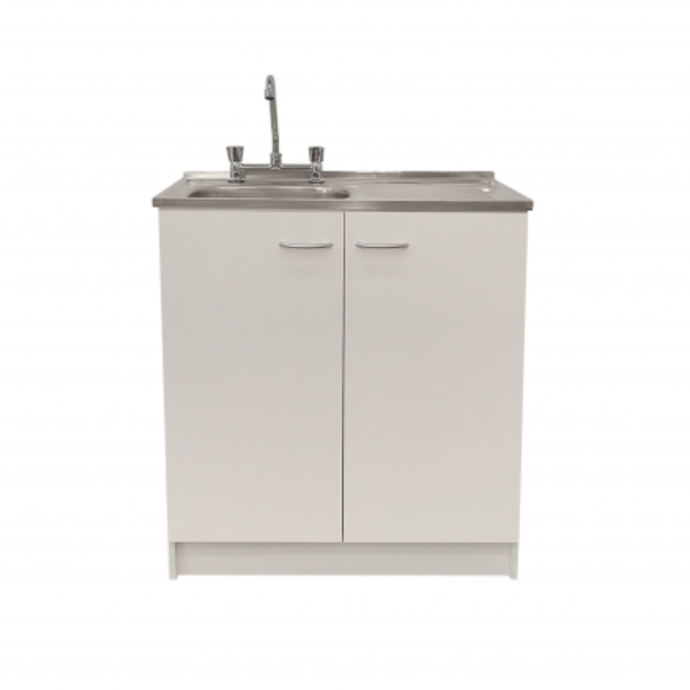 Mueble lavaplatos de 80 cms color blanco