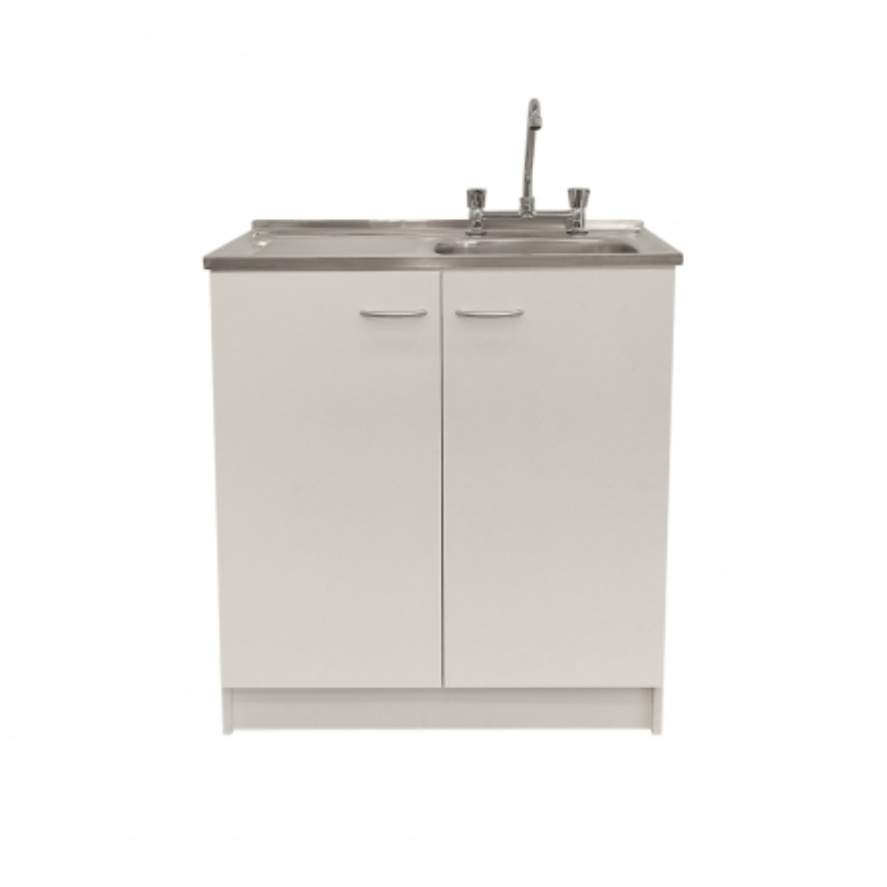 Mueble lavaplatos de 80 cms color blanco