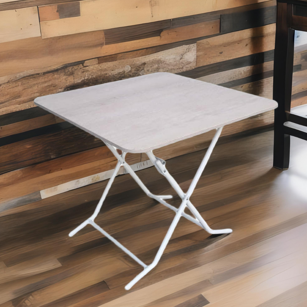 Mesa plegable cuadrada 83x83cms