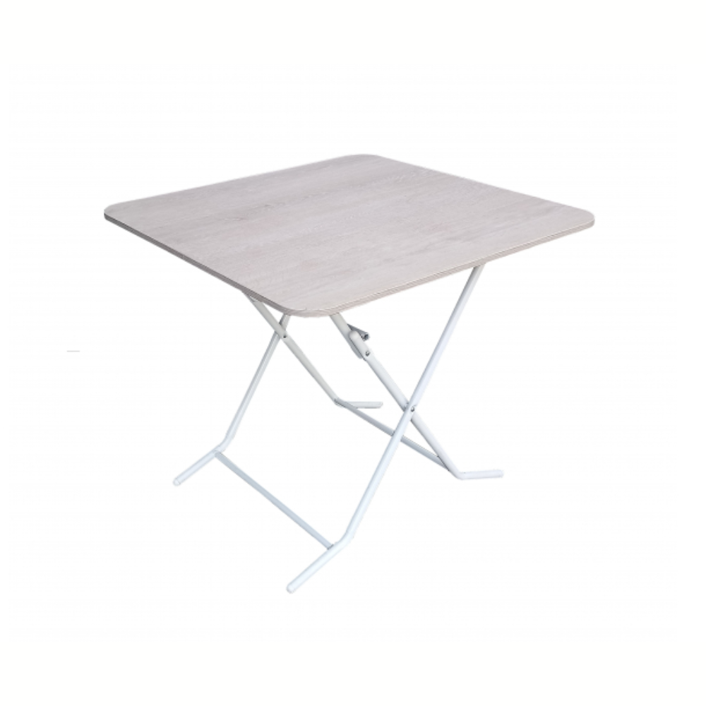 Mesa plegable cuadrada 83x83cms