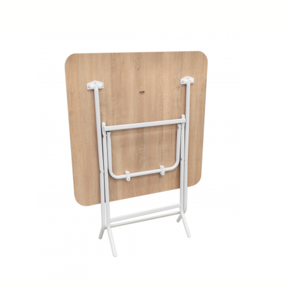 Mesa plegable cuadrada 83x83cms