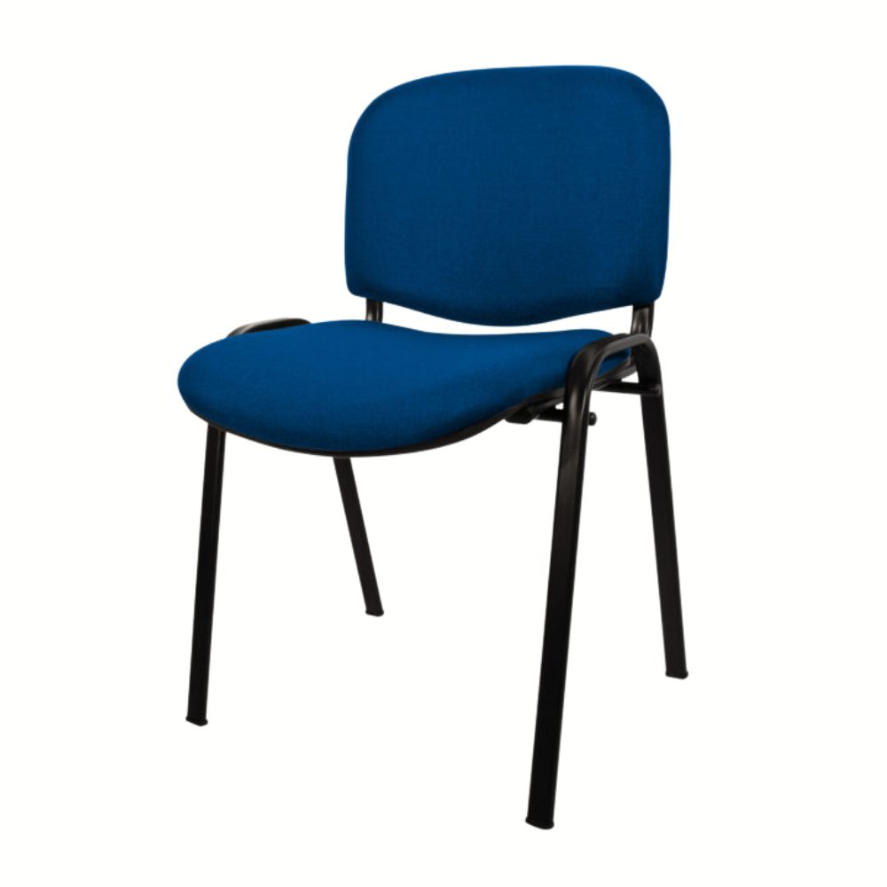 Silla visita Iso tapizada sin brazos
