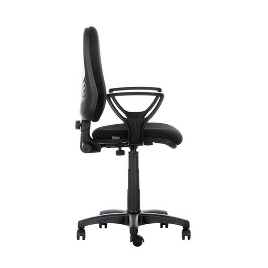 Silla de oficina Roby alta brazos fijos