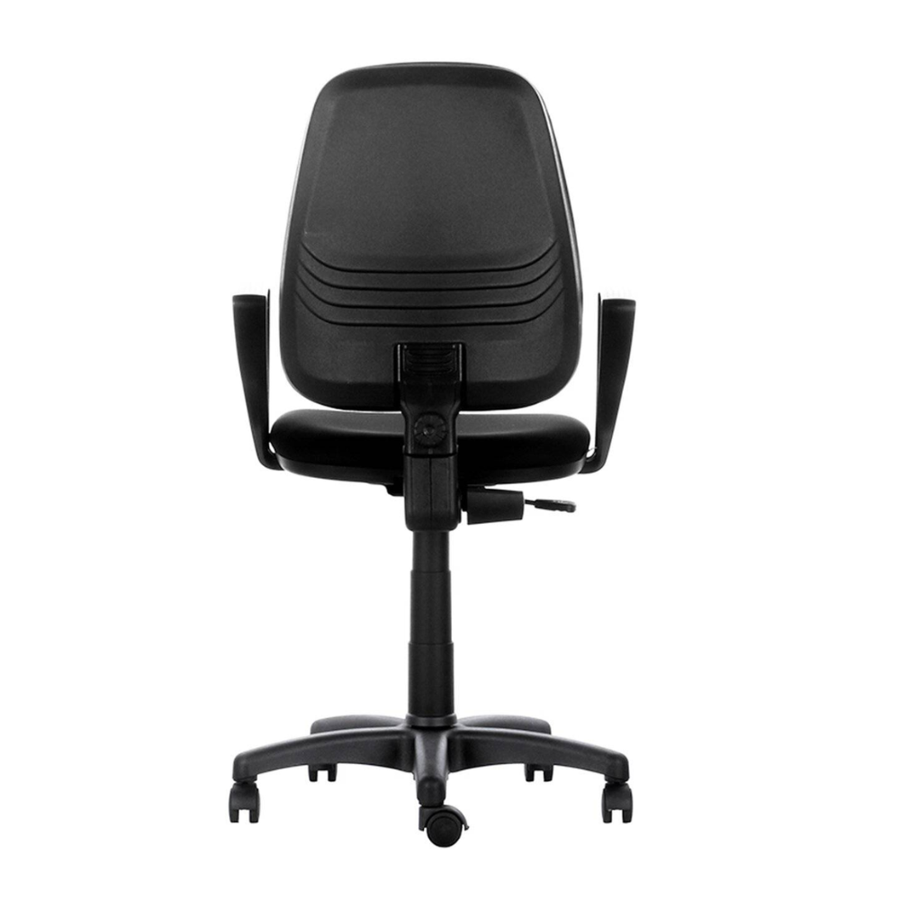 Silla de oficina Roby alta brazos fijos