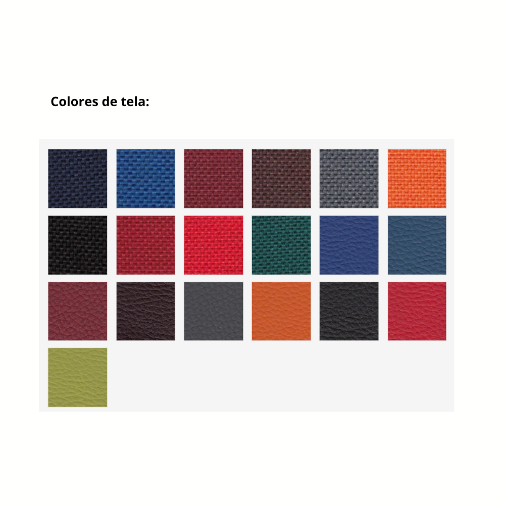 Silla iso universitaria tapizada