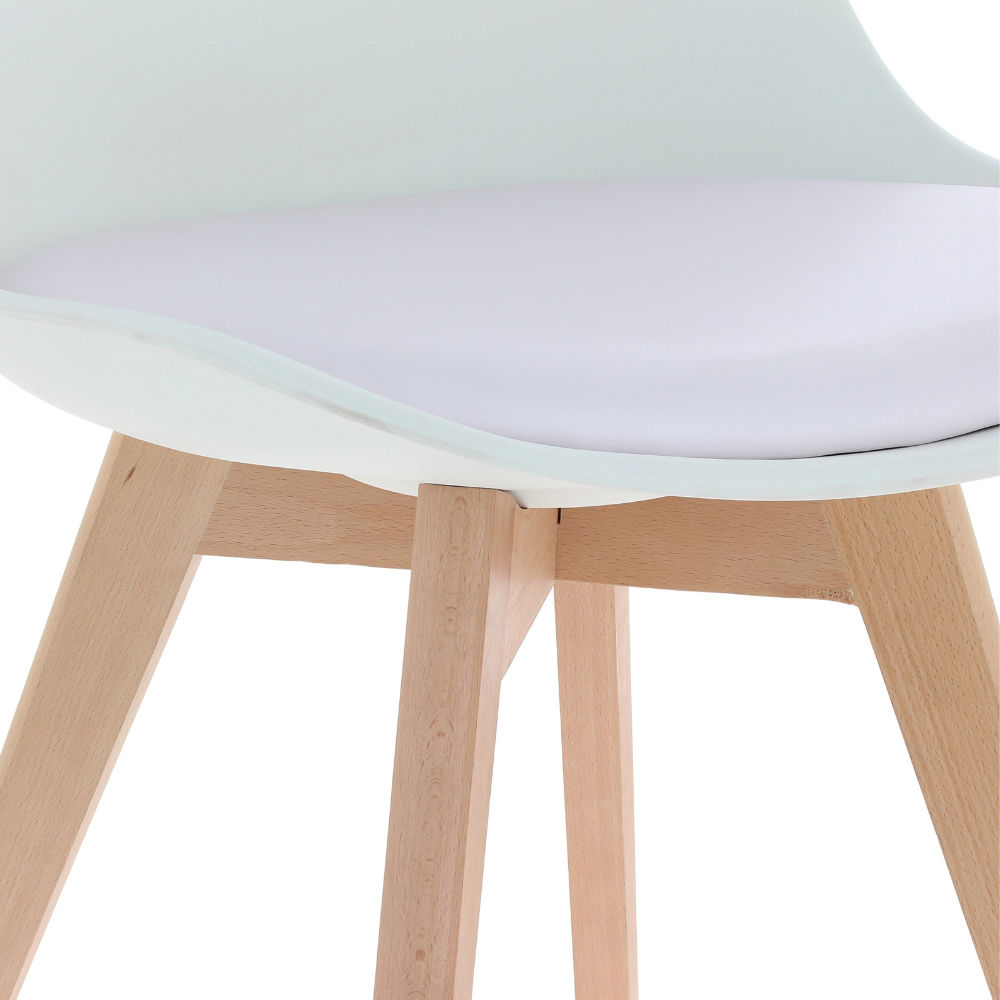 Silla Tulip con cojín