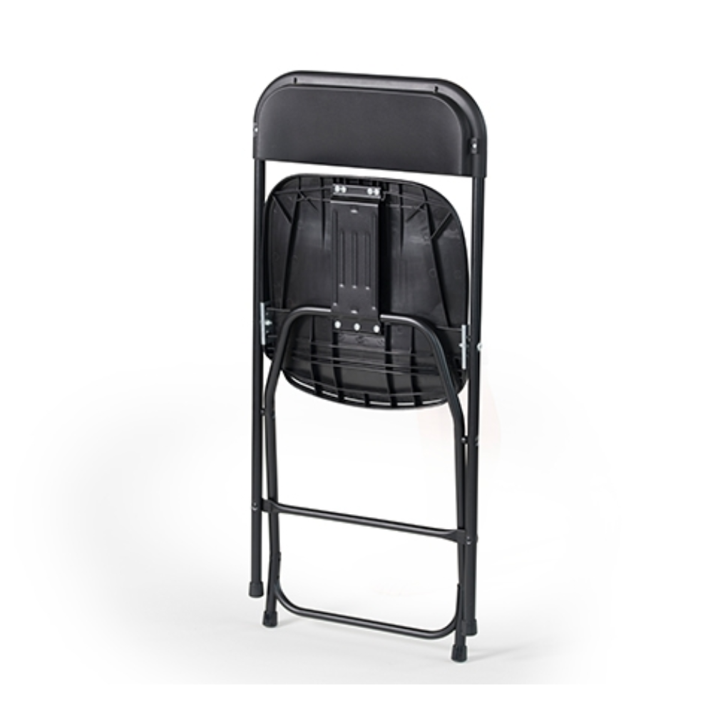 Silla plegable color negro