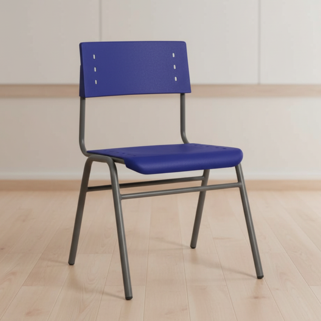 Silla en polipropileno normada N°5 variedad de colores