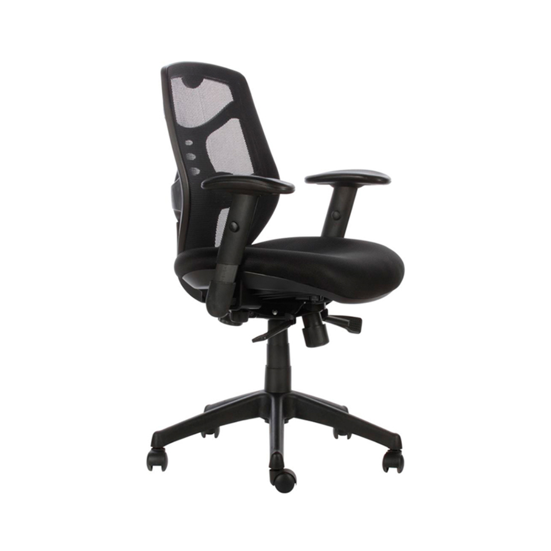 Silla de oficina Identity sin cabecero base nylon