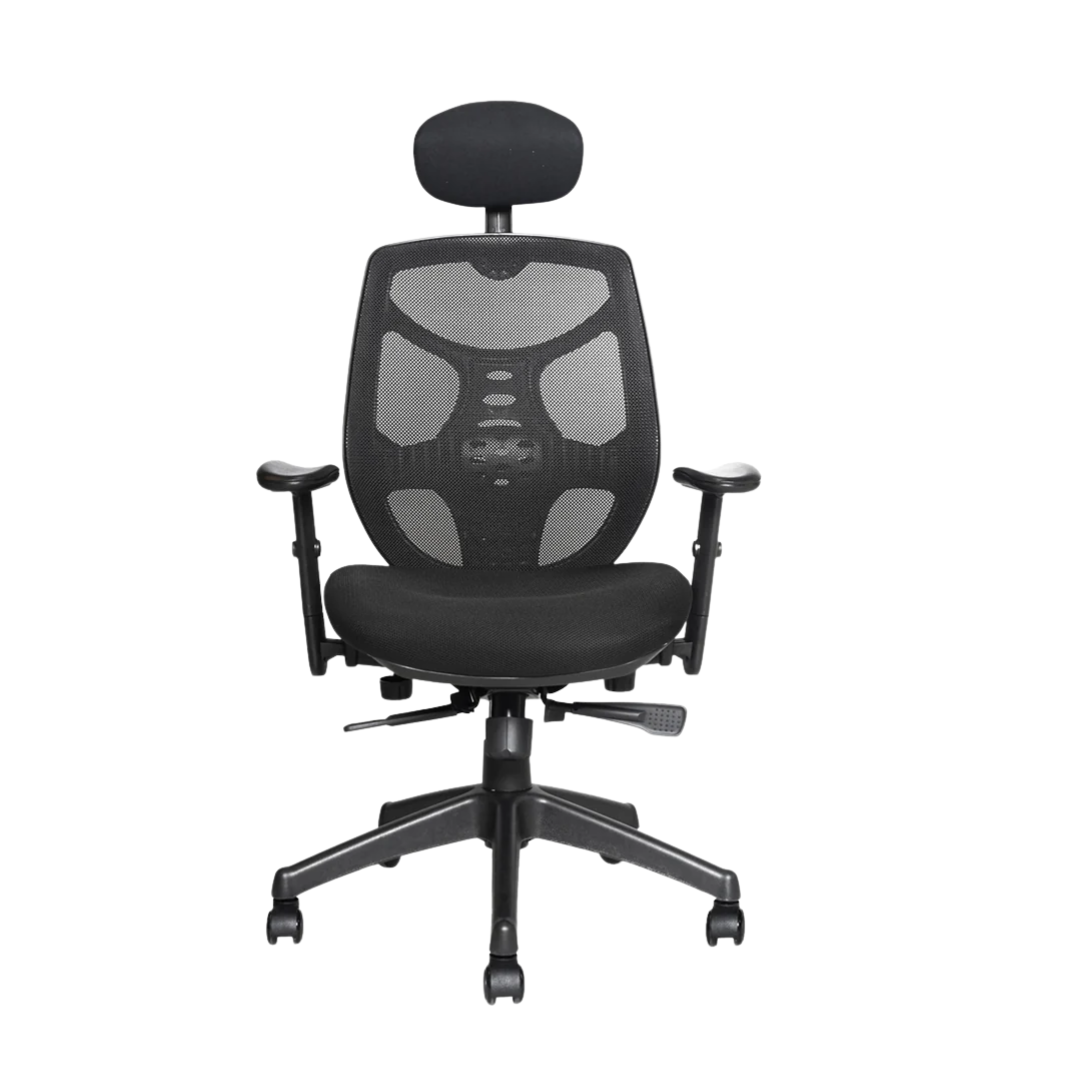 Silla de oficina Identity con cabecero base nylon