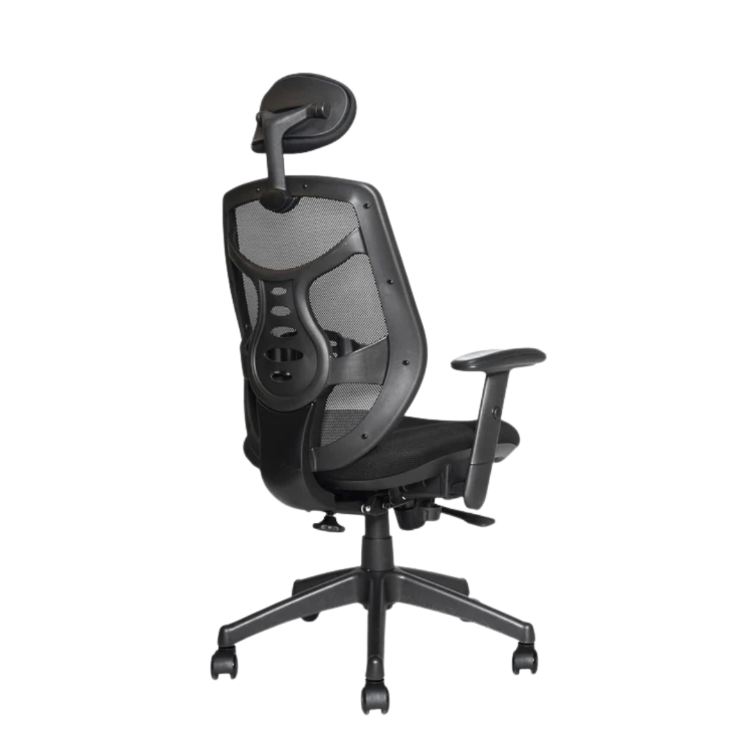 Silla de oficina Identity con cabecero base nylon