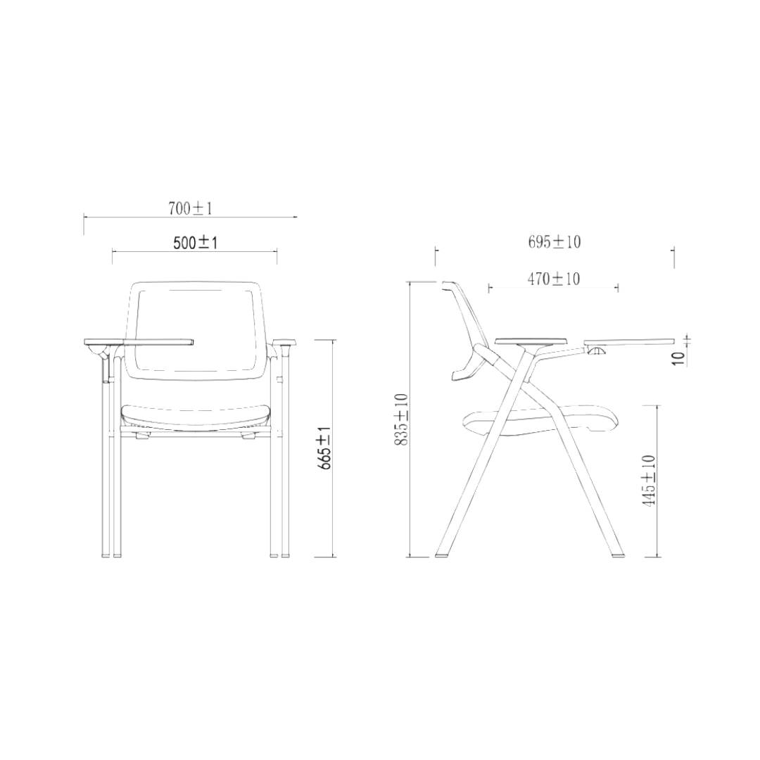 Silla U2 universitaria