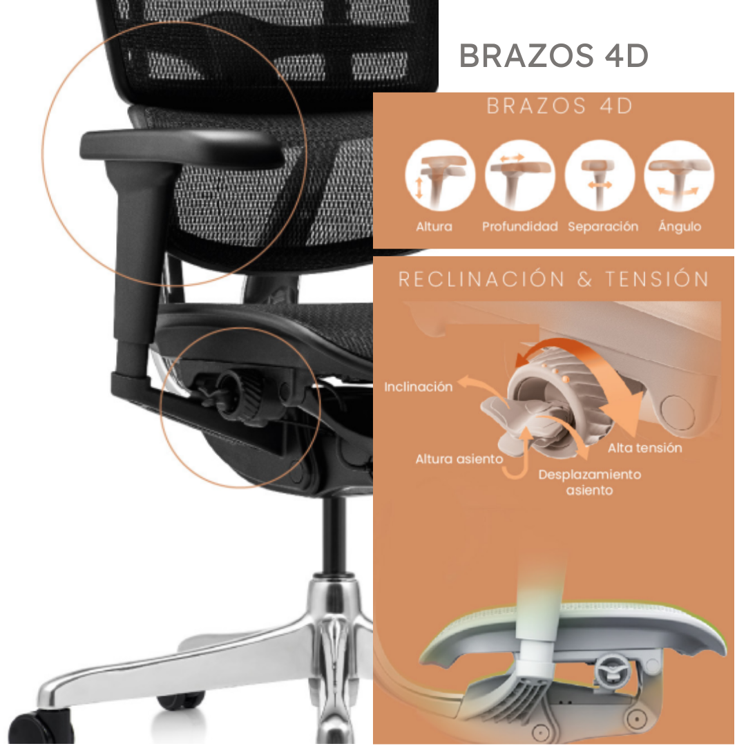 Silla de oficina Ergohuman ultra