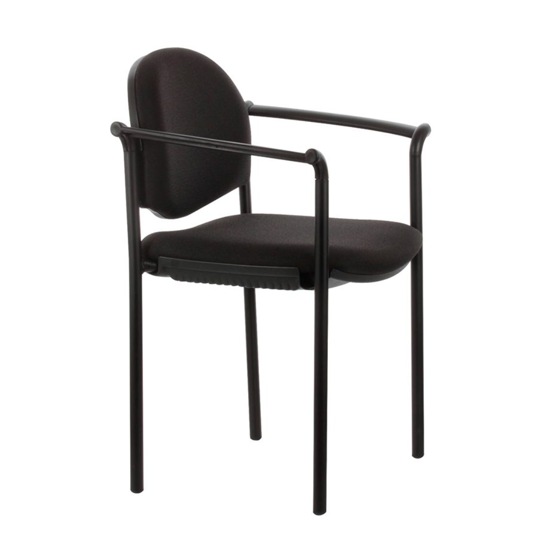 Silla visita 850 con brazos rectos