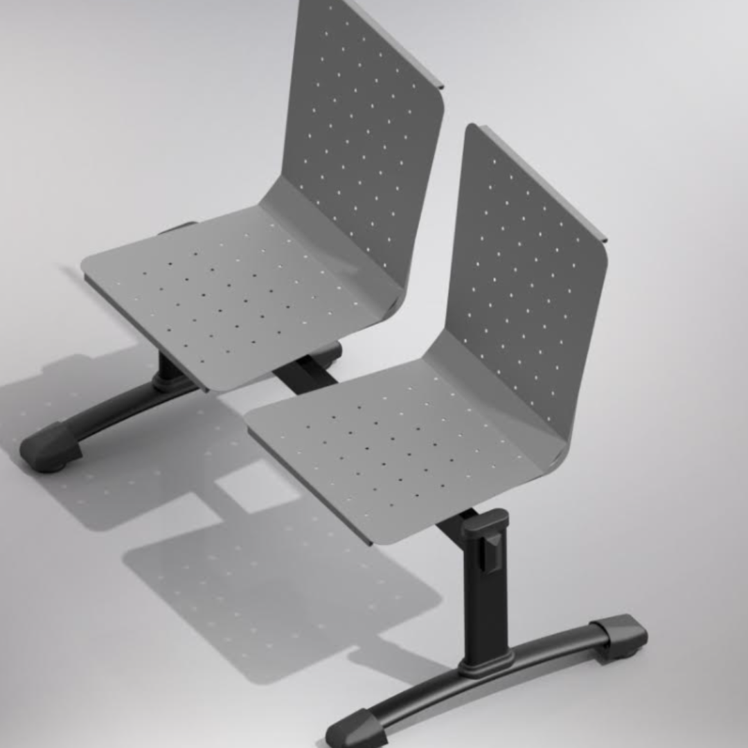 Banqueta Raptor metálica