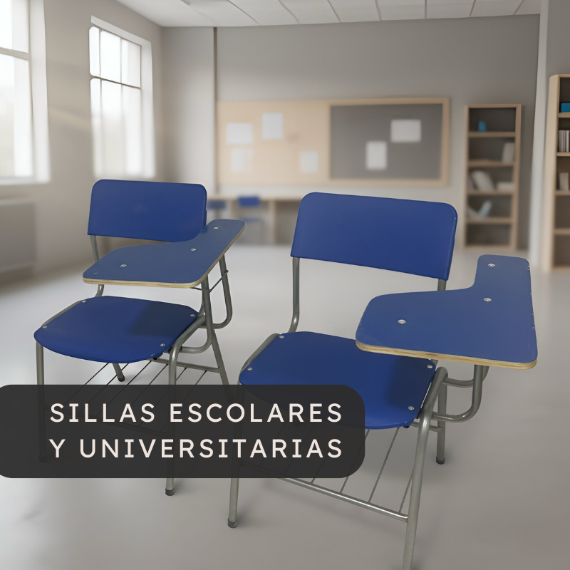 Sillas escolares y universitarias