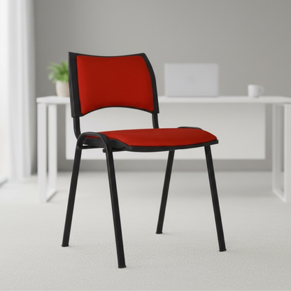 Silla spring tapizada
