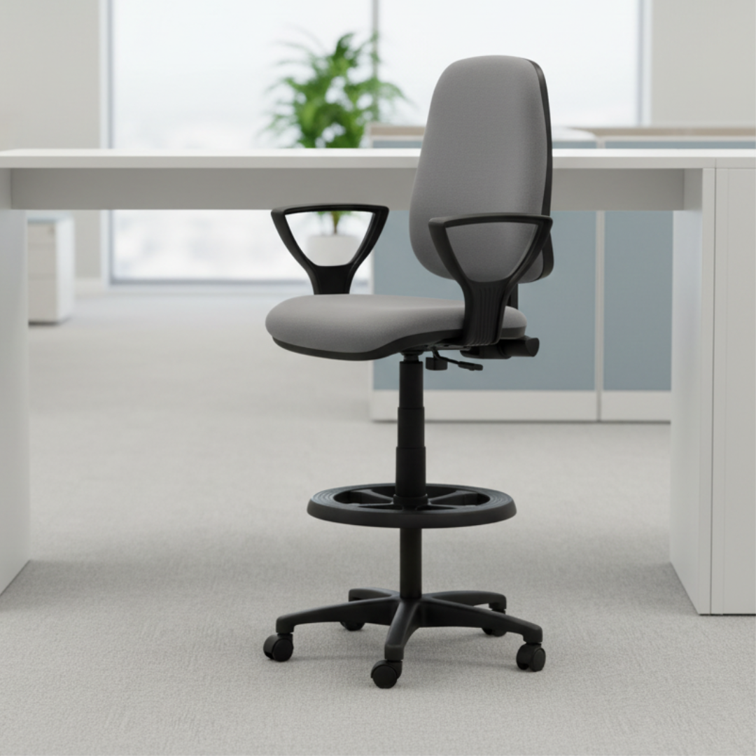 Silla cajero Roby brazos fijos