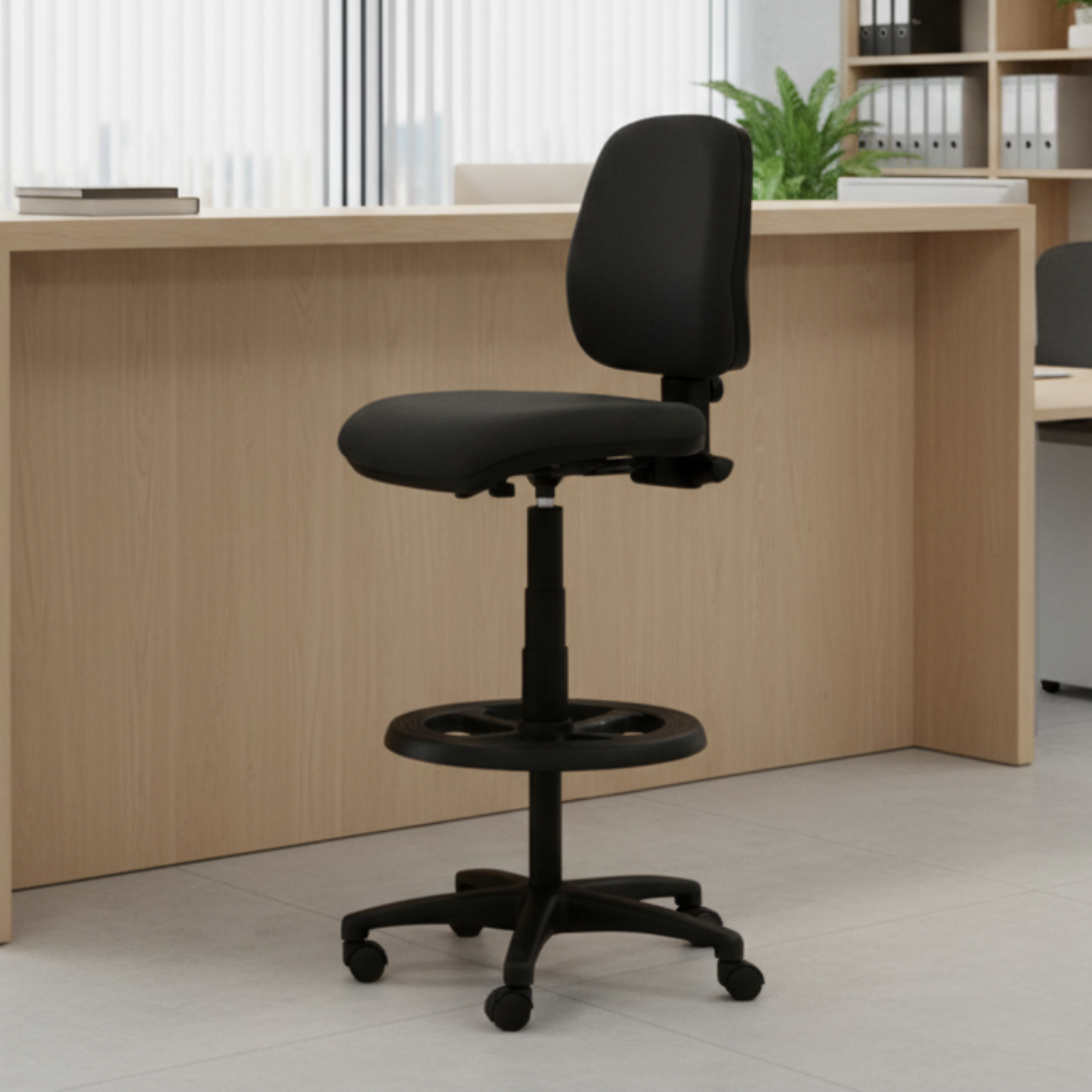 Silla cajero Roby media sin brazos