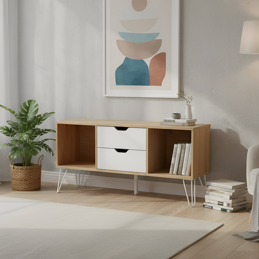 Rack tv vintage jerez 120x34x57