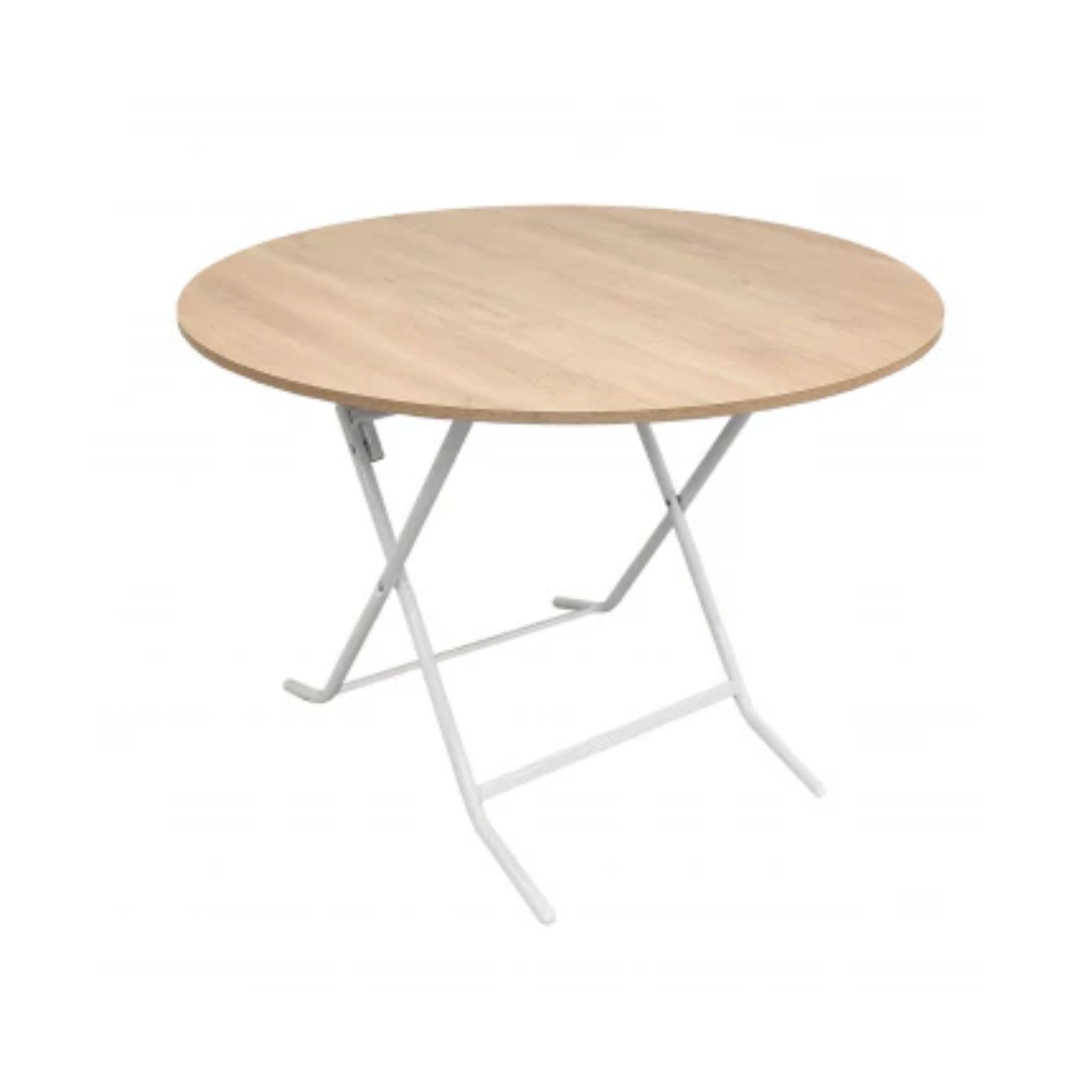 Mesa redonda plegable