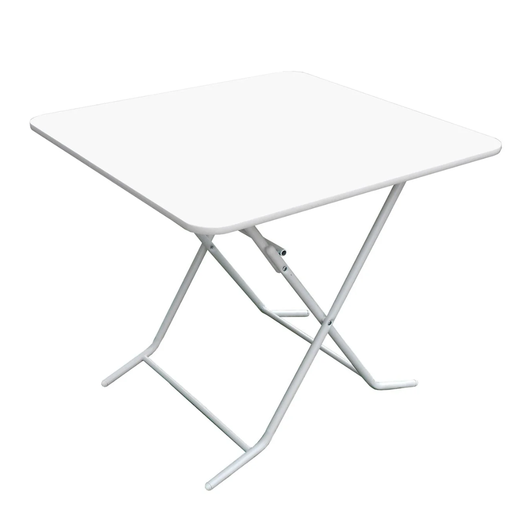 Mesa plegable cuadrada 83x83cms