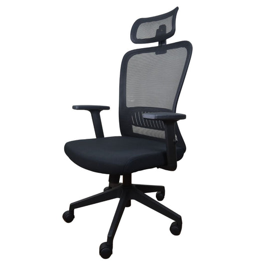 Silla de oficina Eko Ergo con cabecero base nylon