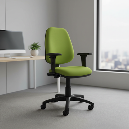 Silla de oficina Roby alta brazos regulables