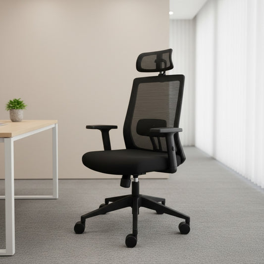 Silla Merry con cabecero y brazos regulables