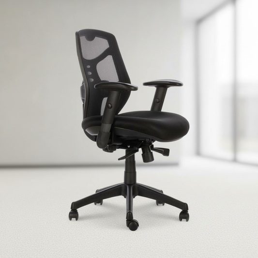 Silla de oficina Identity sin cabecero base nylon