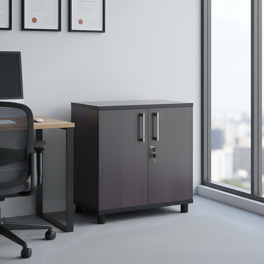 Gabinete de dos puertas 75x40x80 color dakar