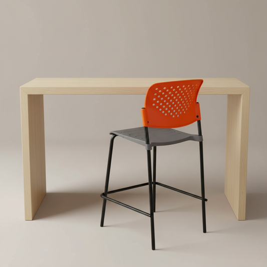 Taburete Alice en polipropileno