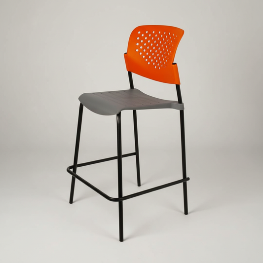 Taburete Alice en polipropileno