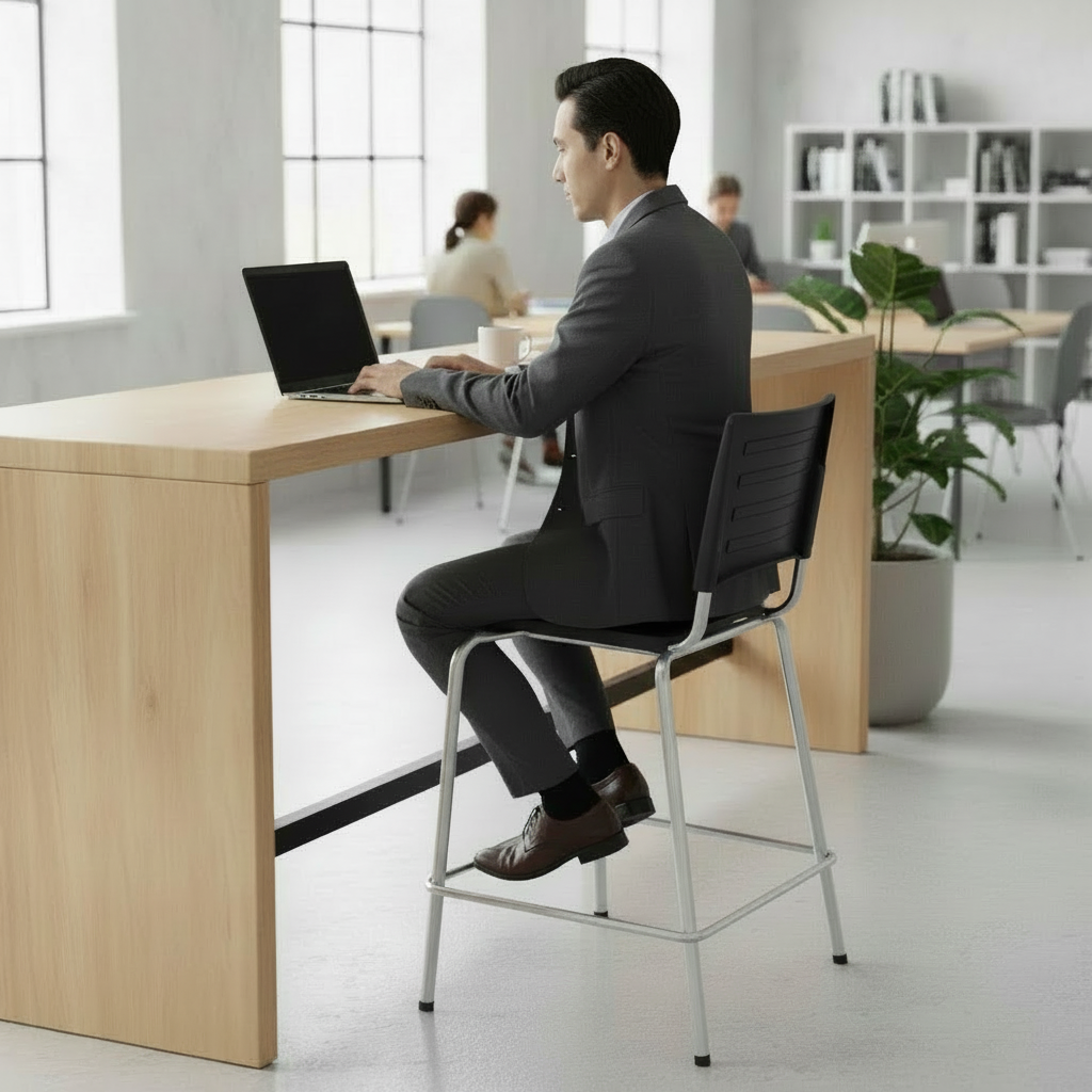 Taburete Spring en polipropileno