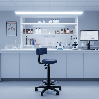 Piso medico cajero con respaldo