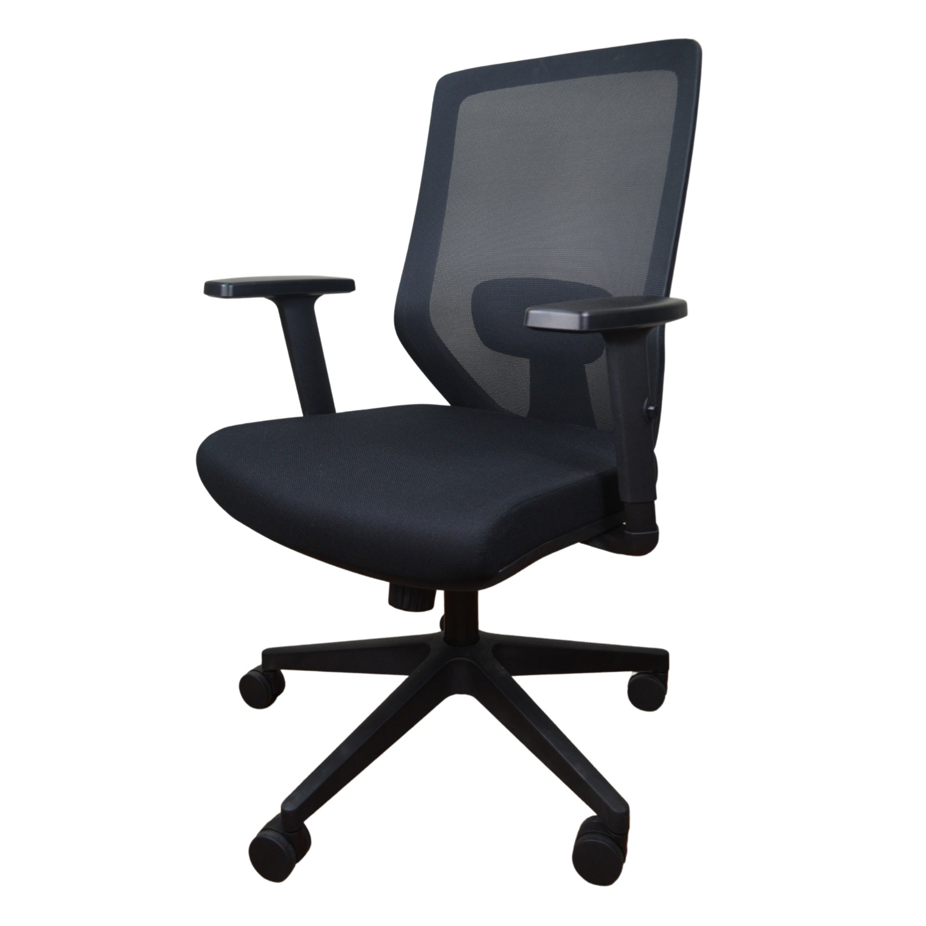 Silla de oficina Kleber con apoyo lumbar regulable