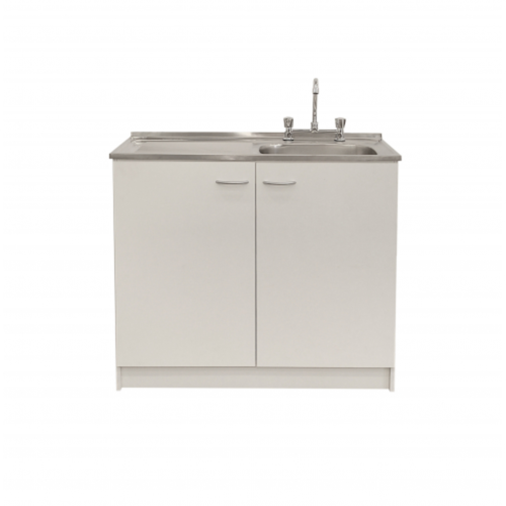 Mueble lavaplatos de 100 cms blanco