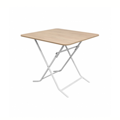 Mesa plegable cuadrada 83x83cms