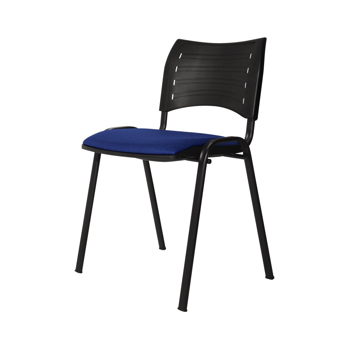 Silla spring respaldo en pp y asiento tapizado