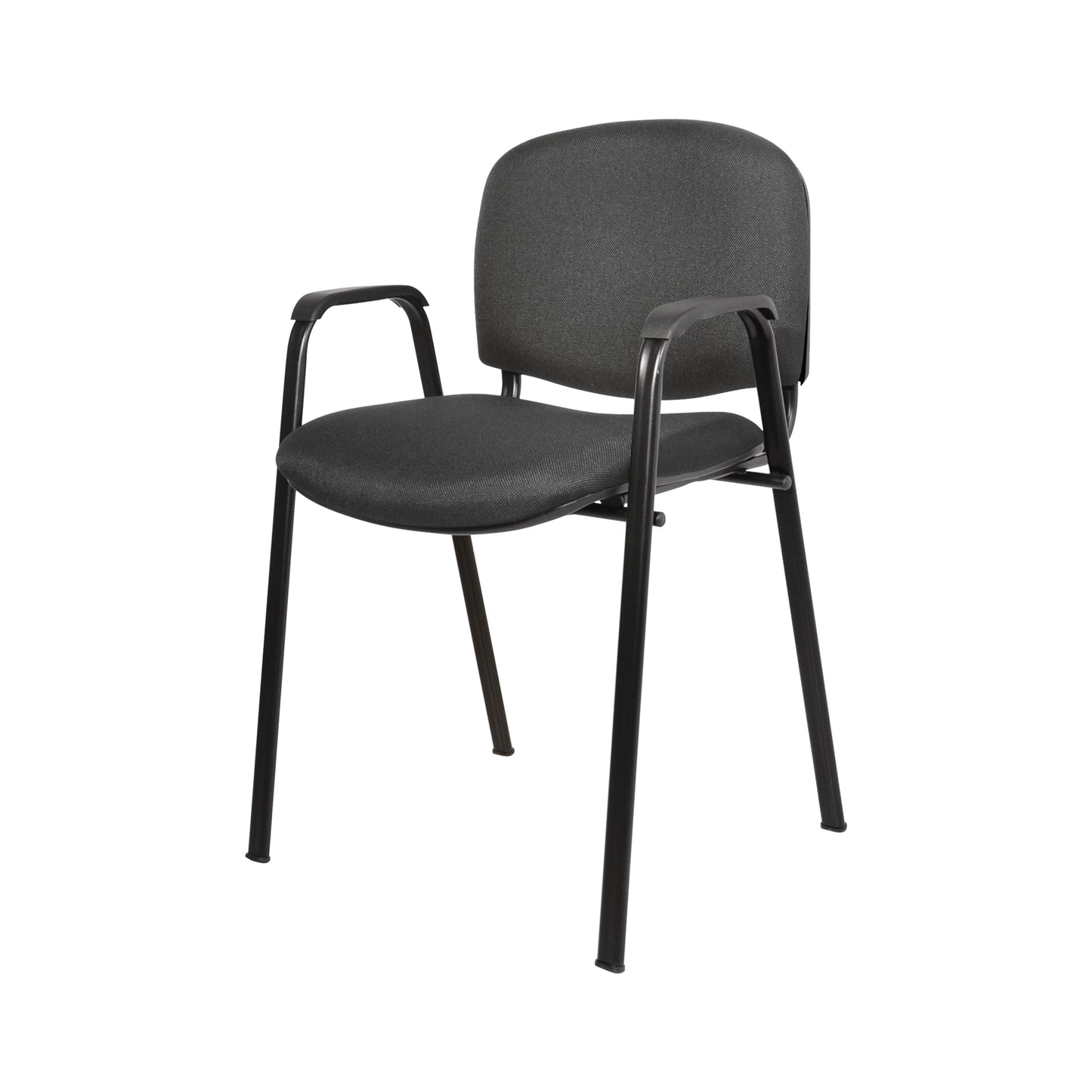 Silla visita Iso tapizada con brazos